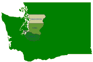 Northwest Quality Painting coverage area map